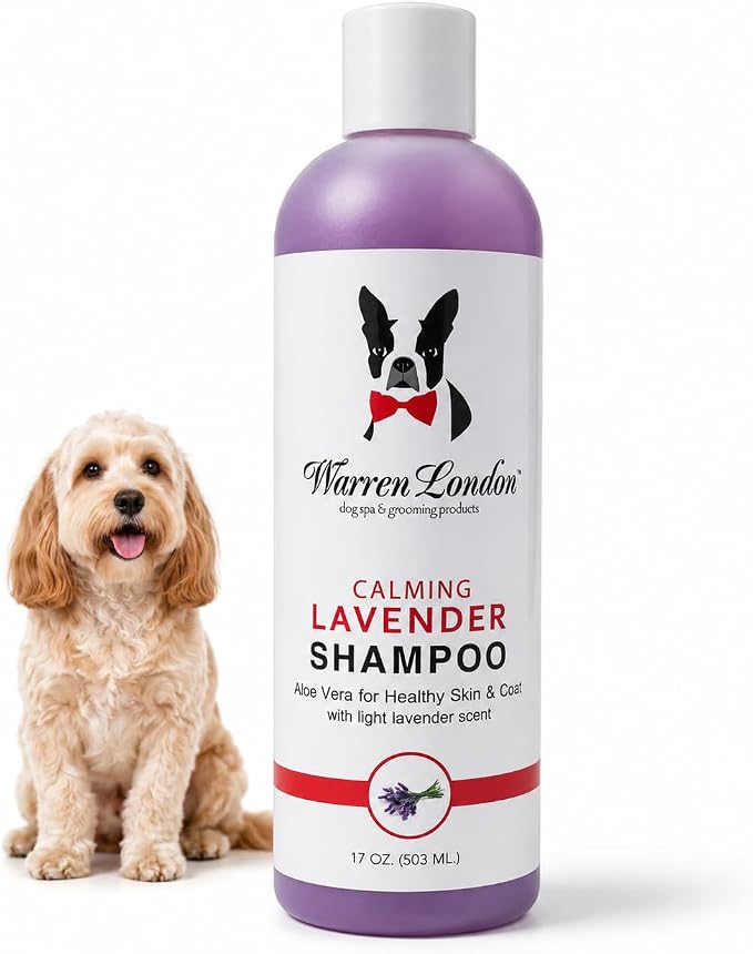 Calming Lavender & Chamomile Soothing Dog Shampoo (17 fl oz)