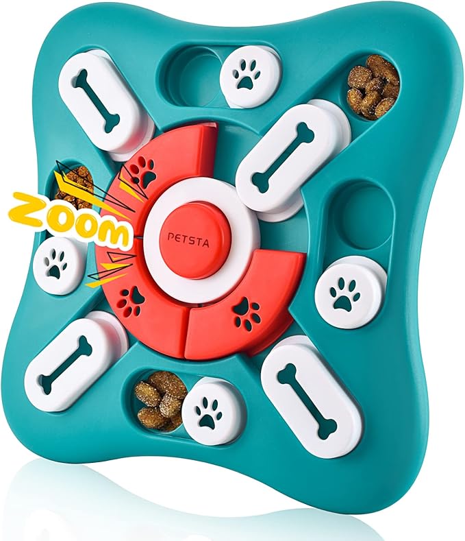 Wobble & Roll Interactive Treat Dispensing Puzzle Ball for Dogs